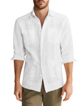 Coofandy Cotton Style Pocket Shirt (US Only) Shirts coofandy White S 