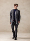 Casual Stand Collar Tweed Coat Coat coofandy 