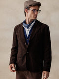 Elegant Corduroy Blazer Jacket Jackets coofandy 