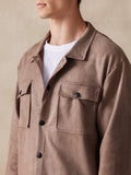 Trendy 2-Piece Suede Set Sets coofandy 