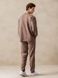 Trendy 2-Piece Suede Set Sets coofandy 