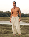 Coofandy Loose Fit Linen Style Hippie Pants (US Only) Pants coofandy 