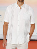 COOFANDY SHORT SLEEVE SHIRTS Shirts coofandystore White S 