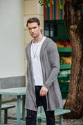 Casual Drape Cape Open Front Cardigan (US Only) Cardigans COOFANDY Store 