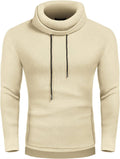 Knitted Pullover Turtleneck Sweater (US Only) Sweaters COOFANDY Store 