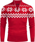 Zip Up Slim Fit Lightweight Pullover Polo Sweater (US Only) Fashion Hoodies & Sweatshirts COOFANDY Store 