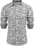 Floral Button Down Flower Printed Shirt (US Only) Shirts Coofandy&