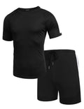 Coofandy 2 Pieces Workout Gym Wear (US Only) Sports Set coofandy 
