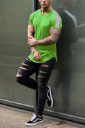 Coofandy Slim Fit Longline T-shirt (US Only) T-Shirt coofandy 