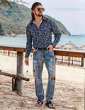 Coofandy Coffee Bean Pattern Shirt coofandystore 