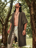 Soft Loose Cotton Linen Outerwear Outerwear coofandystore 