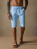 Casual Cotton Drawstring Shorts Shorts coofandystore 