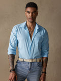 Cotton Linen Long Sleeve Casual Shirt Shirts coofandystore 