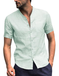 Coofandy Cotton Linen Style Shirt Summer Shirt (US Only) Shirts coofandy 