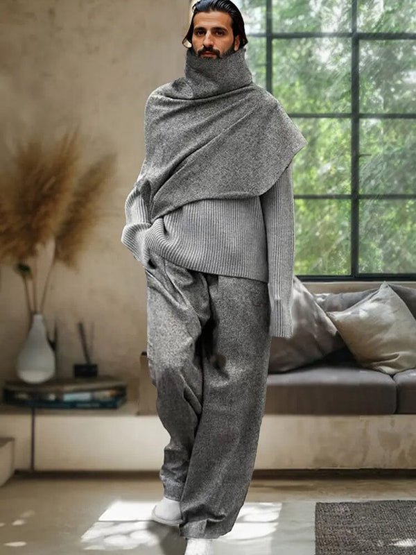Stylish Soft 3-Piece Set Sets coofandy Gray M 