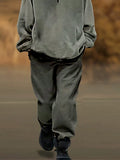 Causal Loose Hoodie Set Sets coofandy 