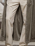 Cozy Soft Velvet Long Cardigan Sets coofandy 