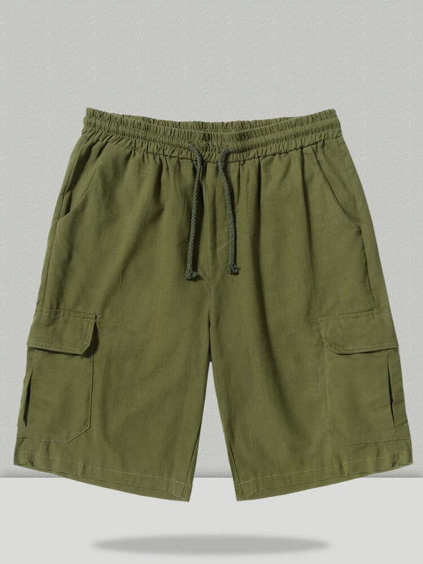 Coofandy Linen Style Pants With Packages coofandystore Army Green M 