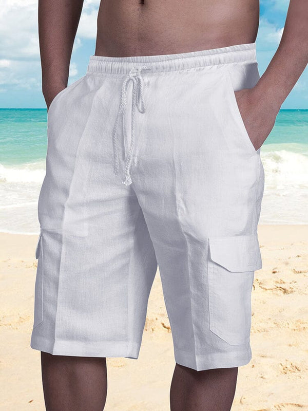 Coofandy Cotton Pants with Packages coofandy White M 