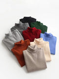 wool turtleneck bottoming sweater Sweaters coofandystore 