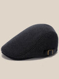 Wool Blend Tweed Newsboy Cap Accessories coofandystore PAT2 One Size 