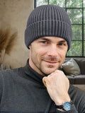 Minimalist Cuff Knit Beanie Accessories coofandystore 