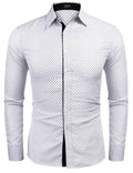 Coofandy Printed Dress Shirt (US Only) Shirts coofandy 