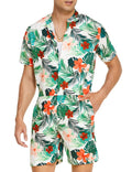 Coofandy One Piece Rompers (US Only) Shirts & Polos coofandy White-floral S 