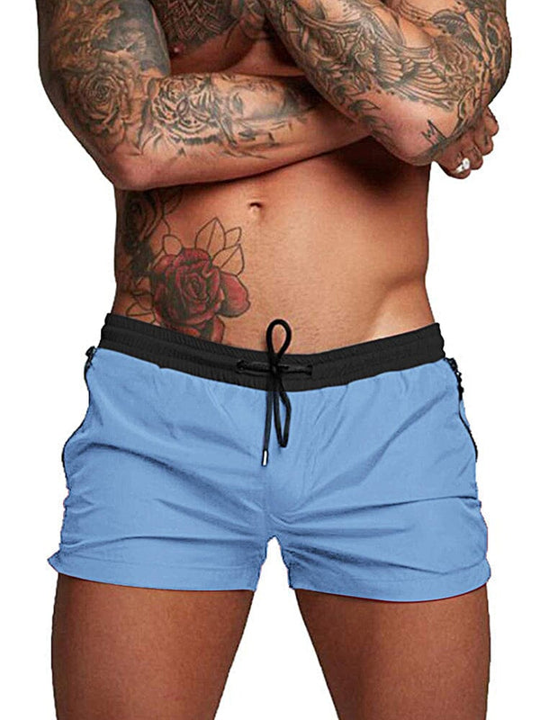 Coofandy Classic Slim Gym Sport Short (US Only) Shorts coofandy Blue/Black S 